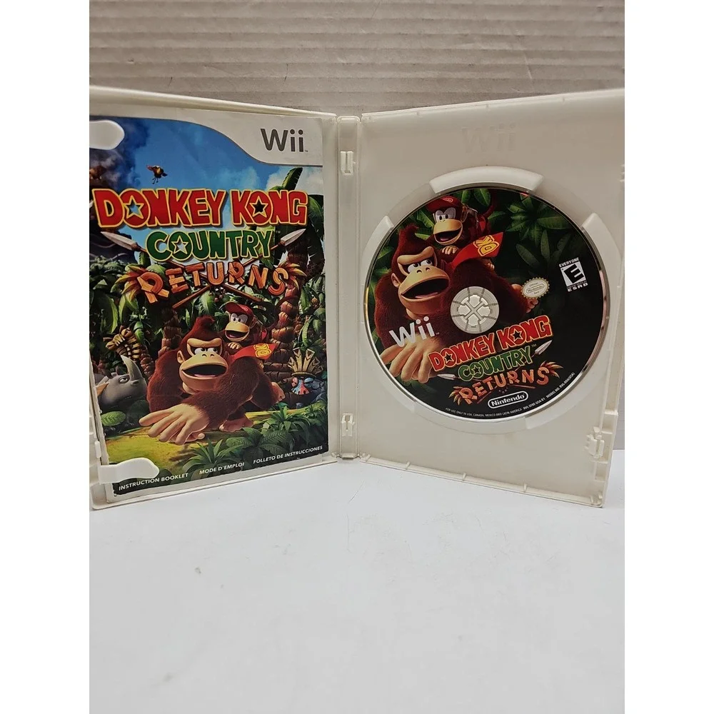 Donkey Kong Country Returns (Nintendo Wii) Game